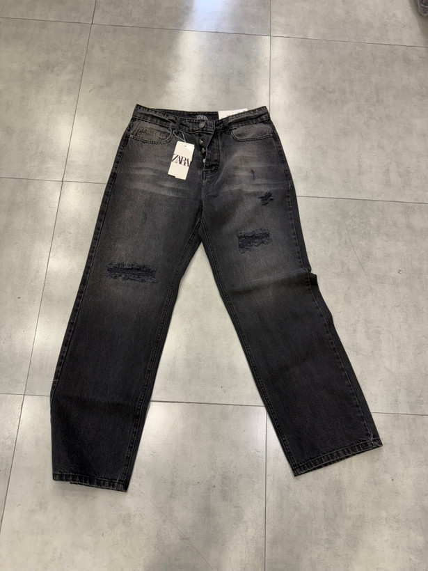 شلوار فول بگ ذغالی مردانه با زاپ کاستوم خفن کد 1564