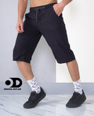 شلوارک مشکی لینن مردانه ` فوقالعاده خنک و با کیفیت