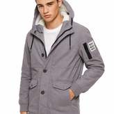 اوورکت کتان داخل خر بره ای طوسی روشن مردانه | فوقالعاده شیک و با کیفیت