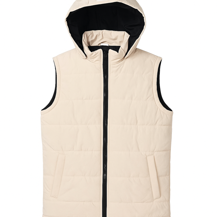 پافر ژیله کرمی اسپرت مردانه | استایل پاییزه مدرن