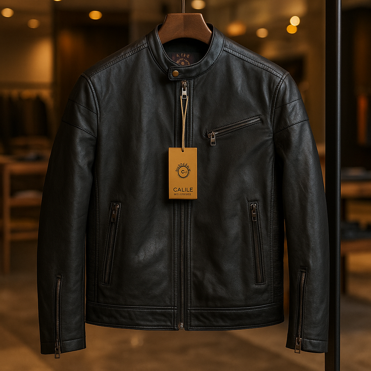 کت چرم مردانه کد od856