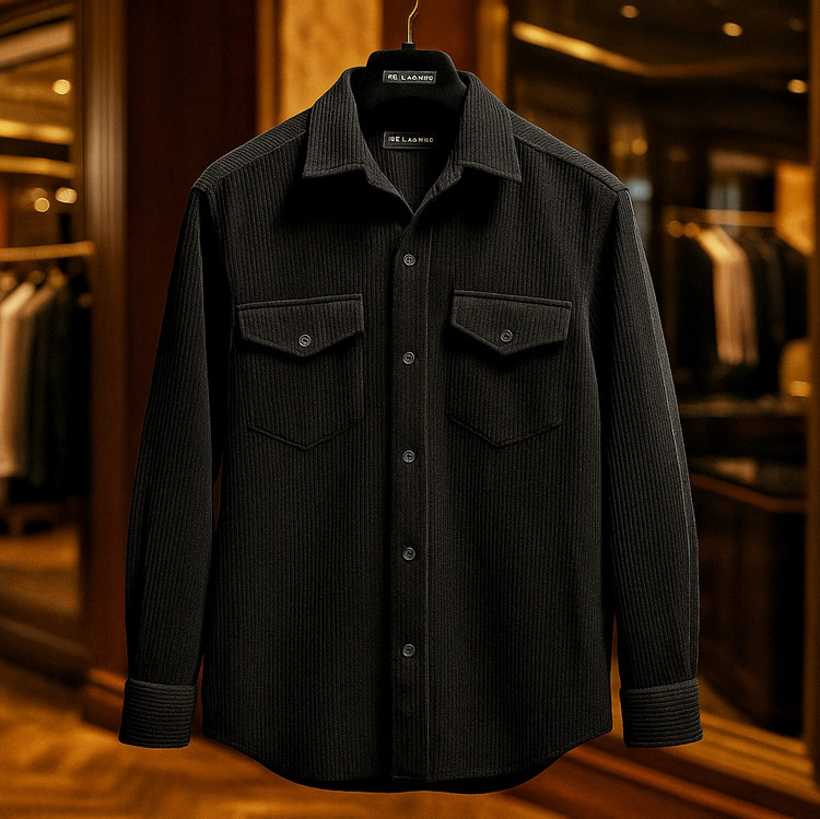 پیراهن کبریتی مشکی مردانه فوقالعاده خفن و جذاب | اورجینال دیلم