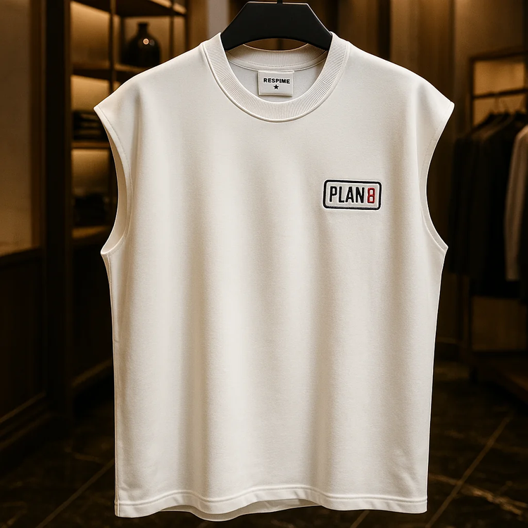 وست سفید پارچه مکان درجه یک با طرح جذاب Plan B | فوقالعاده شیک و خفن