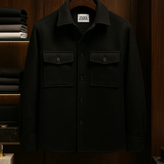 کت فوتر مردانه مشکی گرم بالا جنس عالی کد2