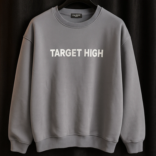 دورس یقه گرد طوسی لش پارچه سه نخ پنبه کیفیت پرمیوم پلاس | اورجینال دیلم