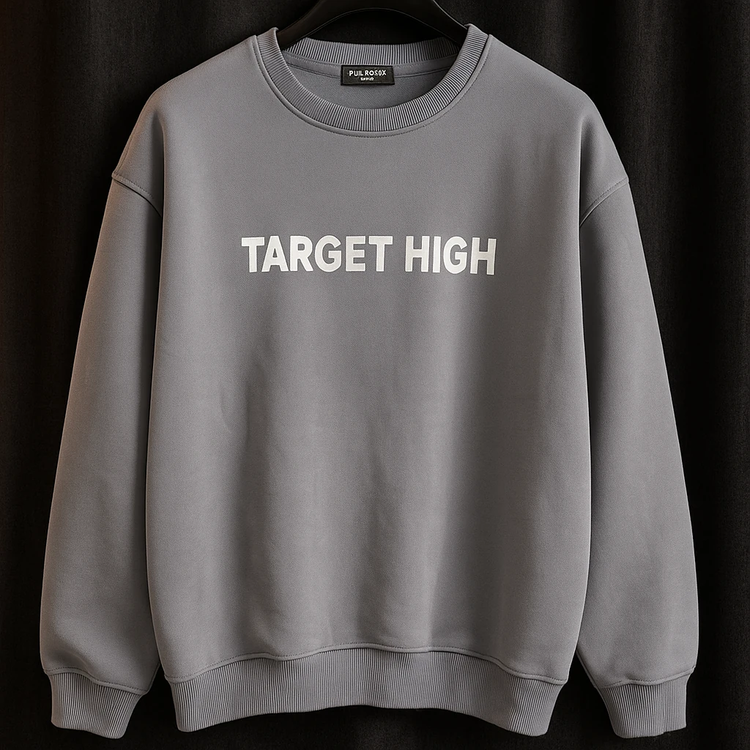 دورس یقه گرد طوسی لش پارچه سه نخ پنبه کیفیت پرمیوم پلاس | اورجینال دیلم