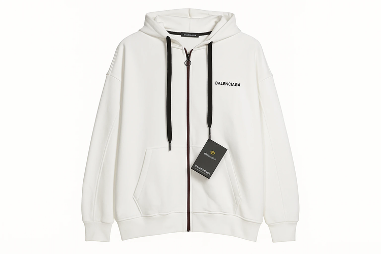 سویشرت سفید درس بلنسیاگا * تولید لوکس ایرانی * کیفیت تضمینی