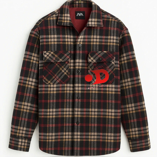 جکت فوتر چهارخونه پشمی گرماژ بالا سنگین وزن | اولد مانی باکسی