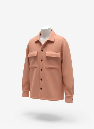 کت فوتر رنگ گلبهی (peach-blush) فوقالعاده خاص | پارچه پریمیوم ایرانی ـ با تراکم بالا و بافت لطیف فوتر طبیعی