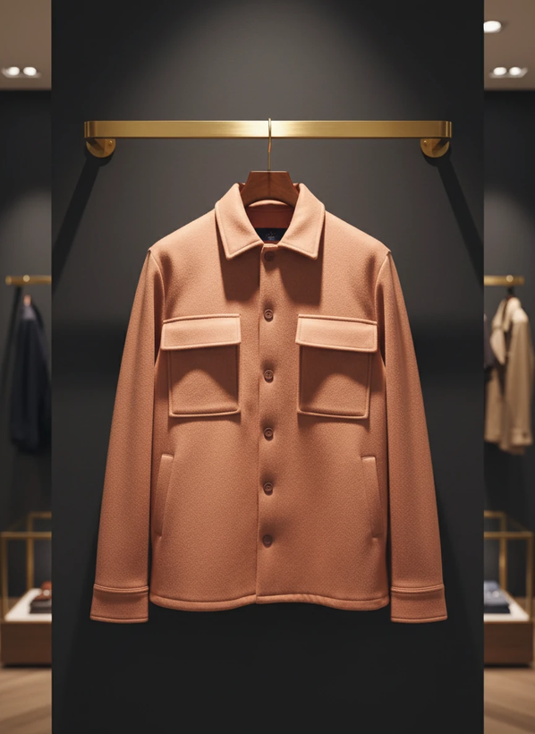 کت فوتر رنگ گلبهی (peach-blush) فوقالعاده خاص | پارچه پریمیوم ایرانی ـ با تراکم بالا و بافت لطیف فوتر طبیعی