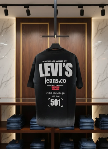 Levi's Los Angeles 501 Gradient T-Shirt - Black