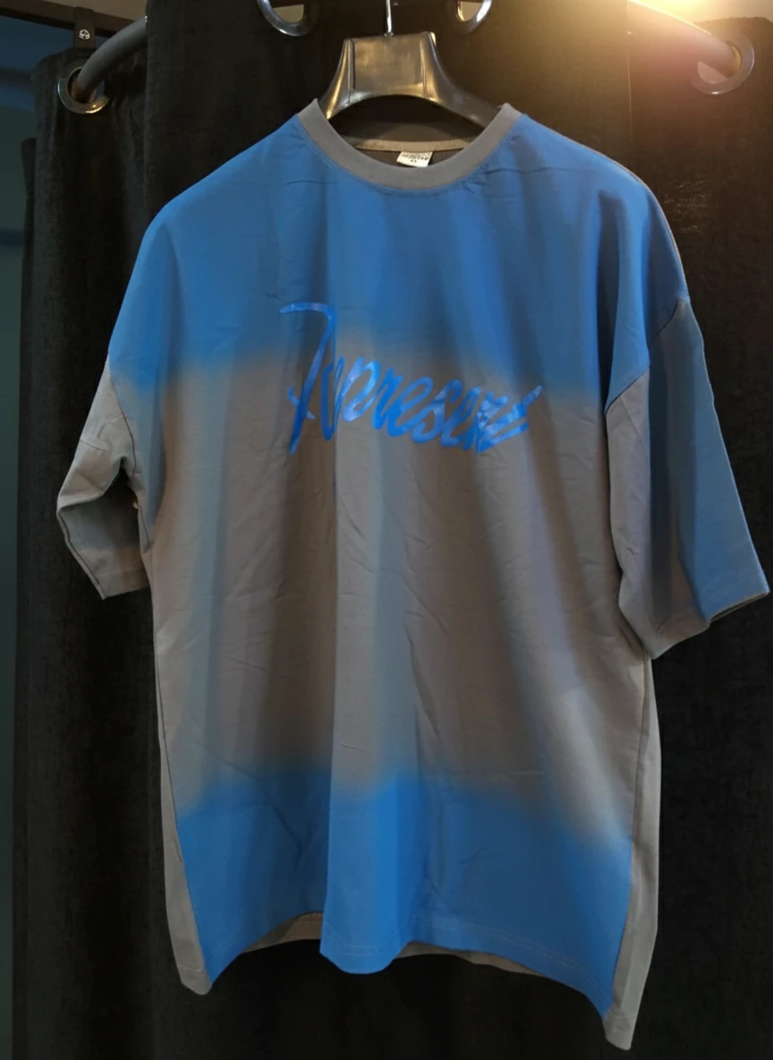 تی‌شرت ریپریزنت گرادینت آبی–خاکستری