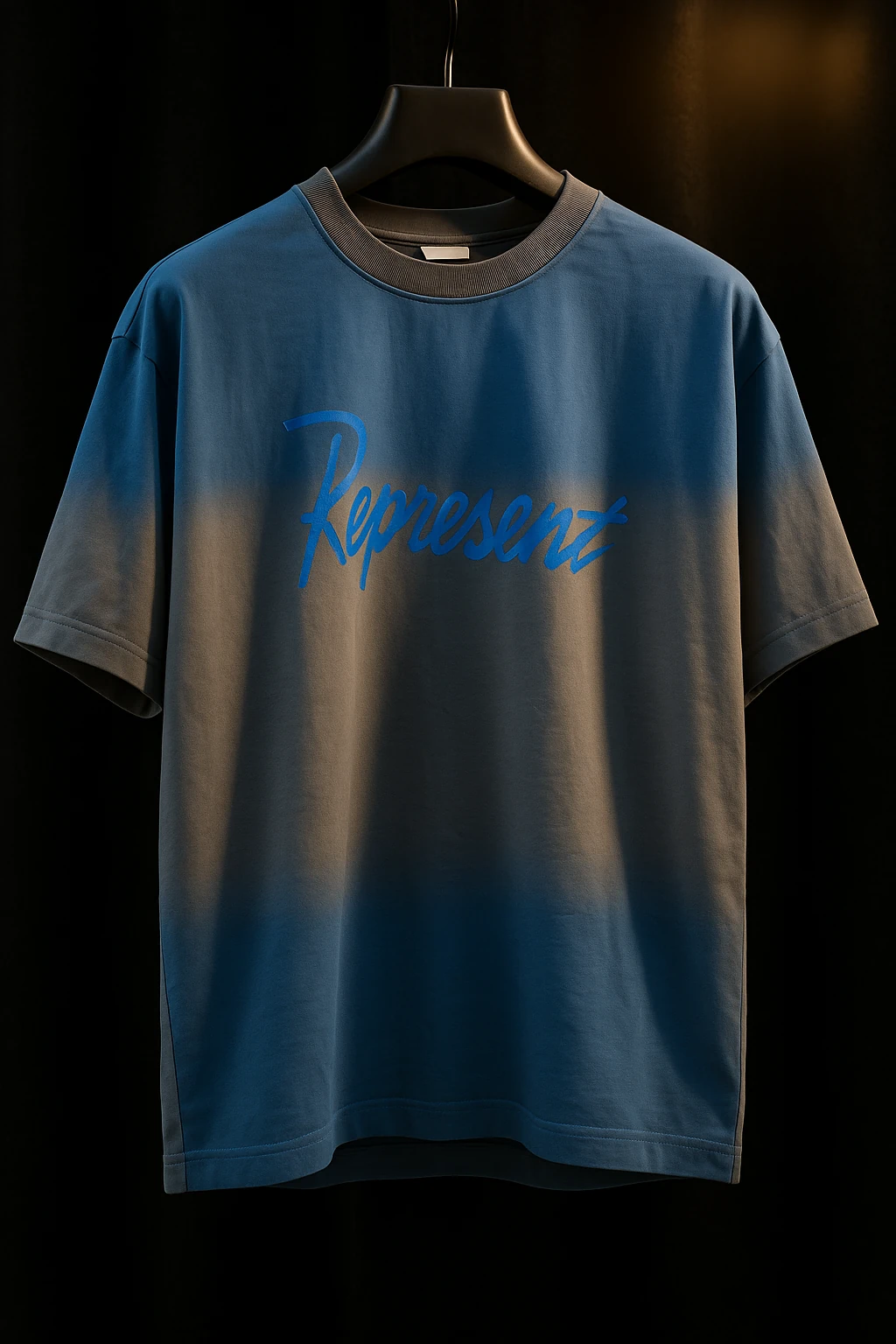 تی‌شرت ریپریزنت گرادینت آبی–خاکستری