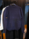 ژاکت پلیور سرمه ای مردانه 👌 | فری سایز مناسب سایزهای L تا 2XL