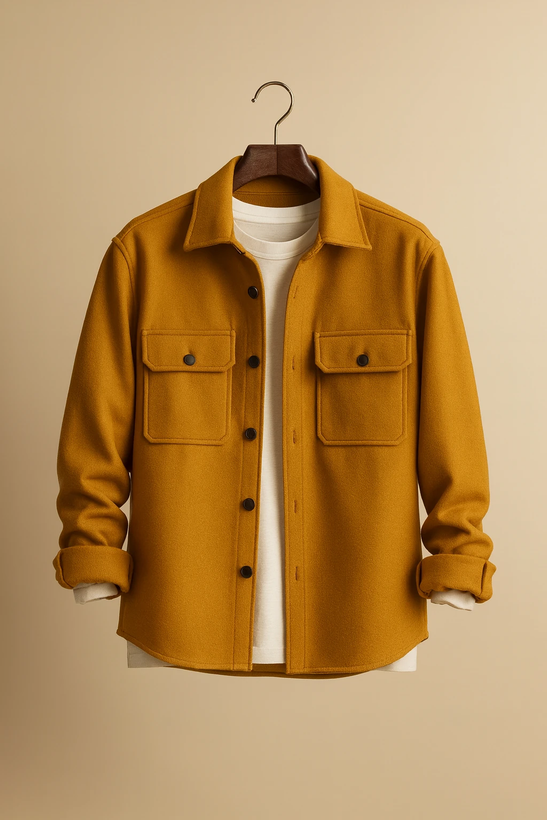 کت فوتر کوبیده آجری انبه ای فوقالعاده خاص و ضخیم | استایل اولد مانی آزاد باکسی