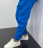 شلوار جاگر آبی پارچه دورس گرم بالا خار خورده * | اورجینال دیلم