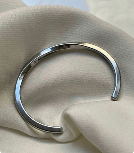 دستبند استیل بنگل پیچ