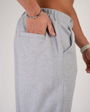 شلوار پارچه فوتر نیم بگ رنگ طوسی * اورجینال دیلم