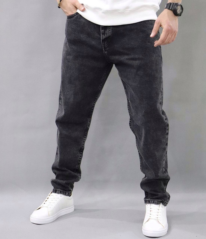 شلوار جین مام فیت ذعالی سیر بدون زاپ ساده کیفیت عالی