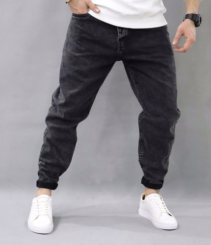 شلوار جین مام فیت ذعالی سیر بدون زاپ ساده کیفیت عالی