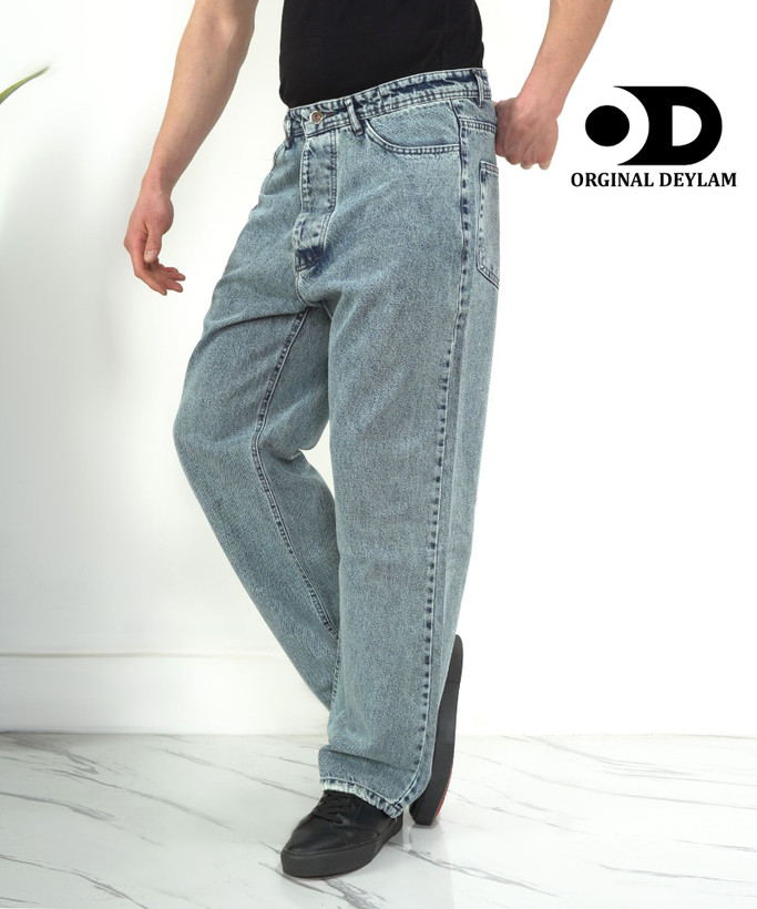 شلوار فول بگ صابونی با قد ۱۱۰ سانت کد B60 | اورجینال دیلم