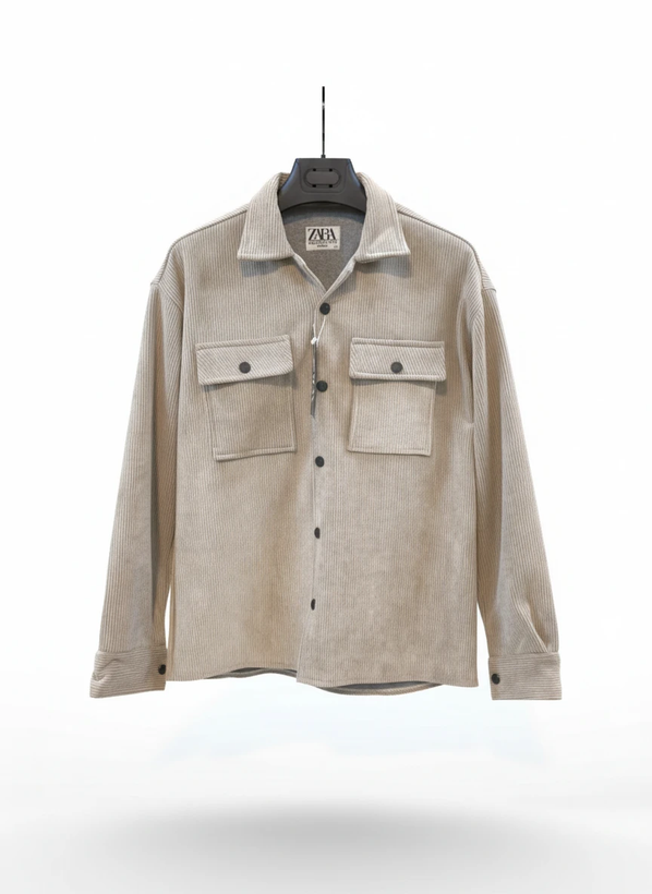 کت فوتر کبریتی مردانه کرم خاص گرماژ بالا فوقالعاده شیک استایل باکسی