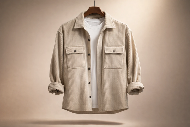 کت فوتر کبریتی مردانه کرم خاص گرماژ بالا فوقالعاده شیک استایل باکسی