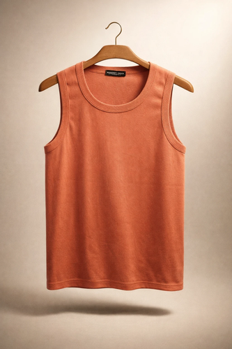 تنگ تاپ رنگ آجری فری سایز گرماژ بالا کیفیت عالی | مناسب سایز L و XL