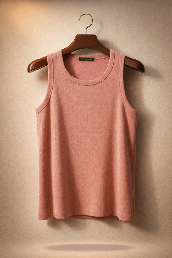 تنگ تاپ رنگ کالباسی فری سایز گرماژ بالا کیفیت عالی | مناسب سایز L و XL