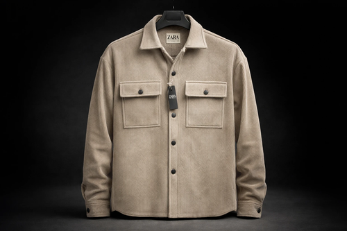 کت فوتر کبریتی مردانه کرم خاص گرماژ بالا فوقالعاده شیک استایل باکسی