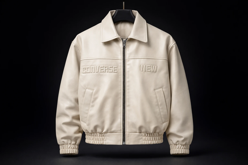 جکت چرم نخودی پایین کش * استایل ترند و فوق العاده شیک ۲۰۲۶