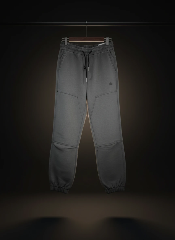 شلوار جاگر دمپا کش ذغالی دودی گرم بالا کپ کیفیت فوق استثنایی