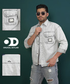 جکت جین طوسی بهاره فوق لش کیفیت استثنایی | رنگ خاص طوسی روشن | اورجینال دیلم