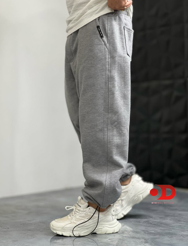 جاگر بگ پارچه دورس ضخیم طوسی تیره ملانژ قد ۱۱۰ سانت | کپ خفن 2026