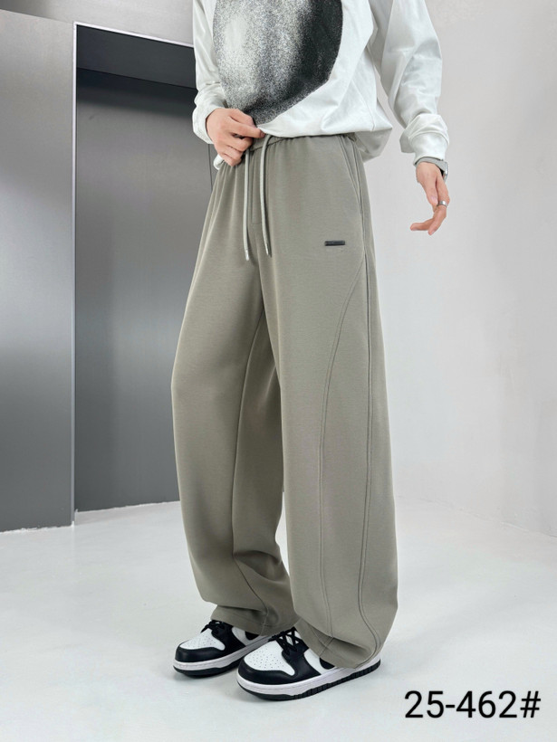 شلوار بالونی رنگ خاص تم سبز دودی فول بگ استایل شیک و ترند ۱۴۰۵ کد ۸۵