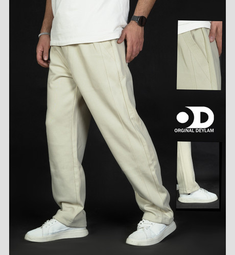 شلوار بالونی کرم خردلی فول بگ استایل شیک و ترند ۱۴۰۵