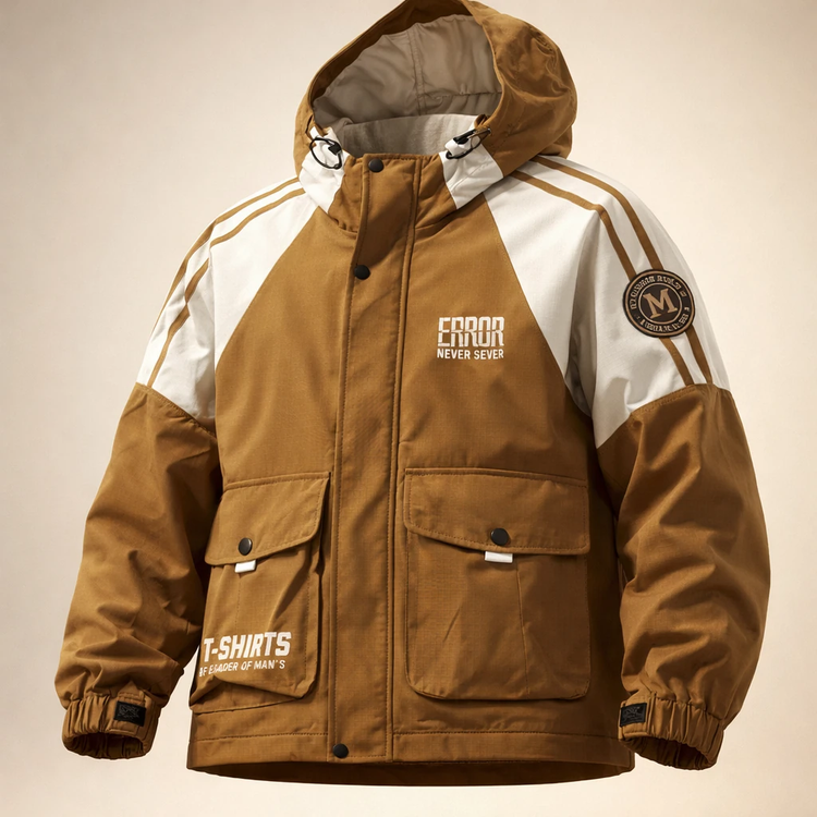 سویشرت بهاره کرم قهوه ای مردانه | استایل اسپرت وایب استریت کد FZ/T81008