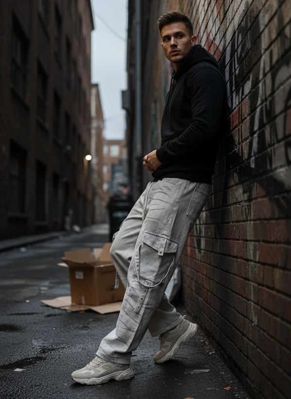 شلوار جین بالونی کاستوم شده فول بگ استایل شیک و ترند 20260*کیفیت استثنایی