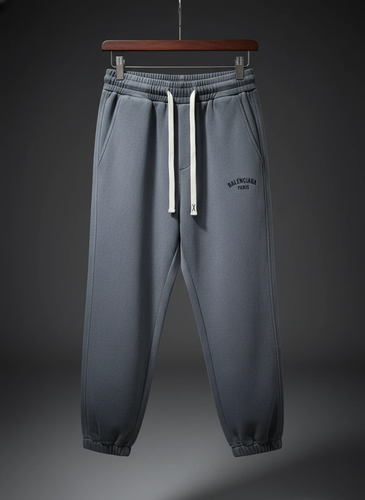 شلوار جاگر Balenciaga Paris Stone Grey رنگ طوسی سنگی (Stone Grey)