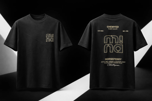 تیشرت لش مشکی خاص با طراحی پشت و رو جذاب نخ پنبه درجه یک