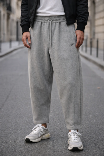 شلوار بالونی رنگ خاص سبز طوسی (Balloon Fit) | کد 9730