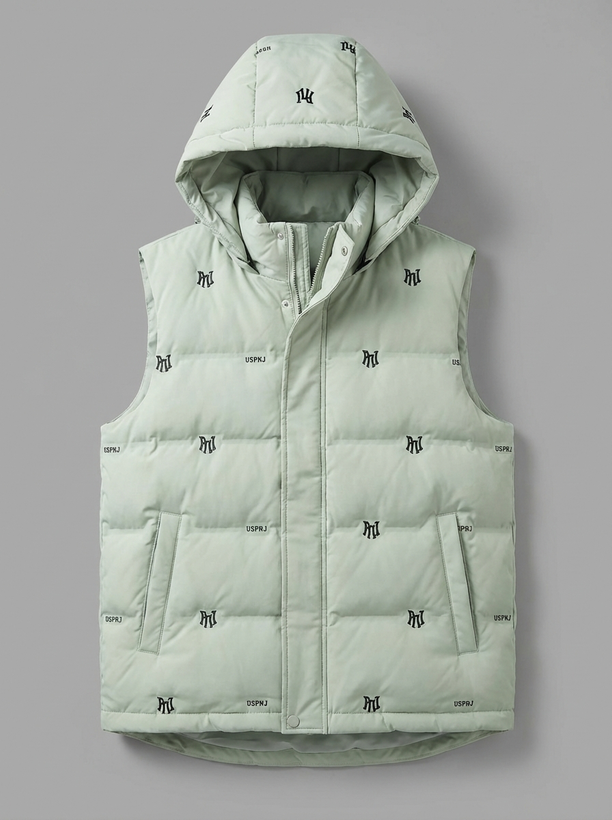 محصول لوکس|ژیله پافر برزنتی سبز پسته ای مردانه + کیفیت استثنایی