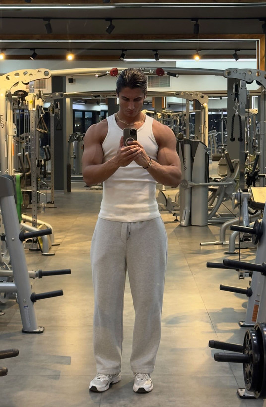 جاگر بگ پارچه دورس ضخیم طوسی روشن ملانژ قد ۱۱۰ سانت | کپ خفن 2026