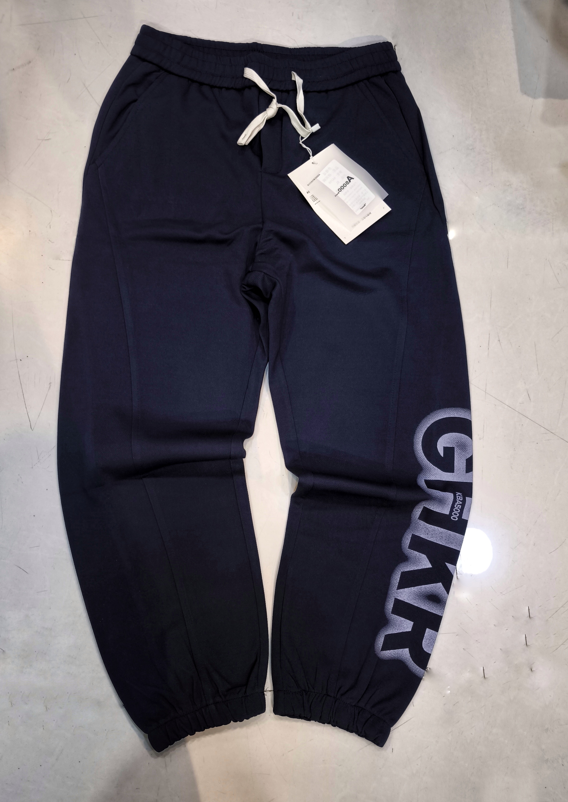 شلوار جاگر سرمه ای دمپا گتر با کپ نیم بگ * فوقالعاده شیک و با کیفیت