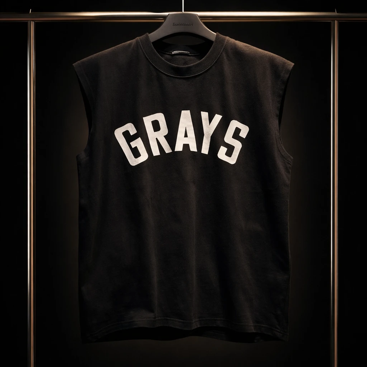 وست west استریت GRAYS پارچه ماکان دو نخ گرماژ بالا| دو رنگ سفید و مشکی