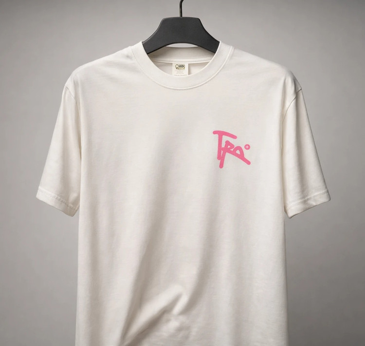 تیشرت باکسی لش پلنگ صورتی پارچه نخ پنبه با چاپ داغی و تضمین کیفیت