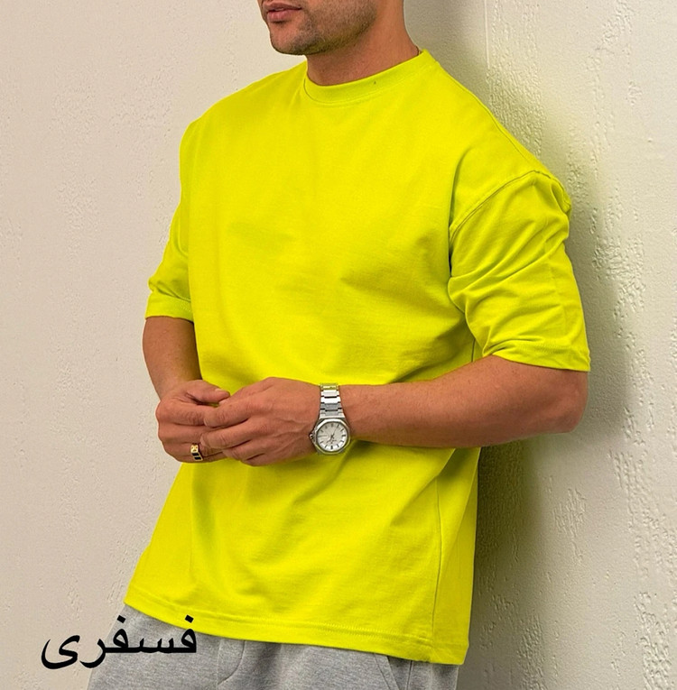 تیشرت لش فسفری بیسیک پارچه ماکان درجه یک | کد M765