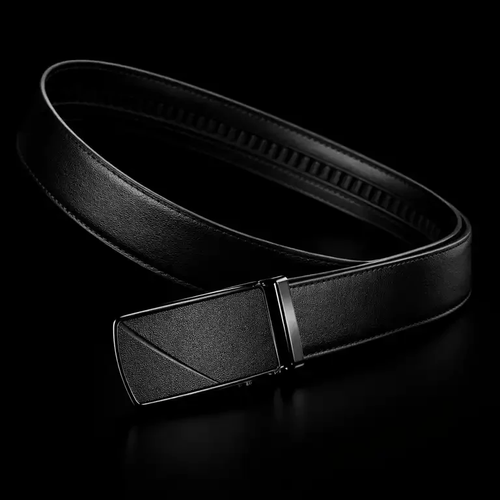 کمربند ریلی مشکی مات سگک استیل تسمه اعلا کد K3585