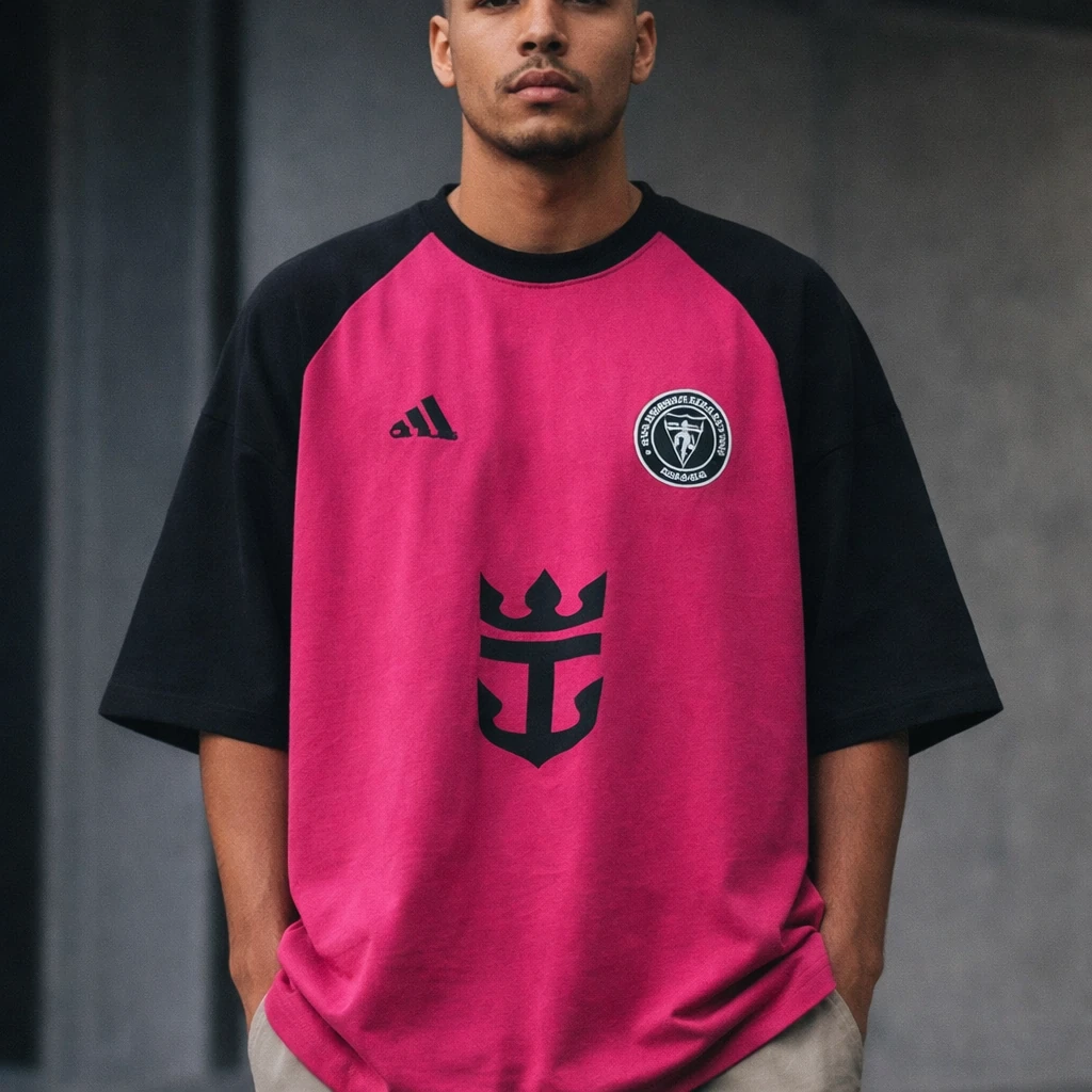 کیت باشگاهی اینترمیامی کیفیت لوکس * پارچه دورس دو نخ پنبه گرم بالا