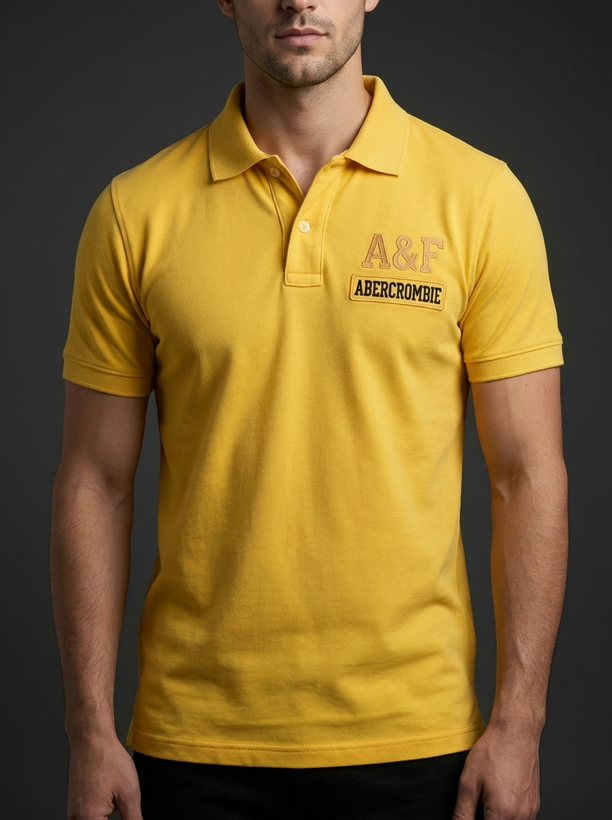 تیشرت 💛 یقه دار اسلیم فیت خردلی پارچه سوزنی جودون فوقالعاده بامیفیت| اورجینال دیلم